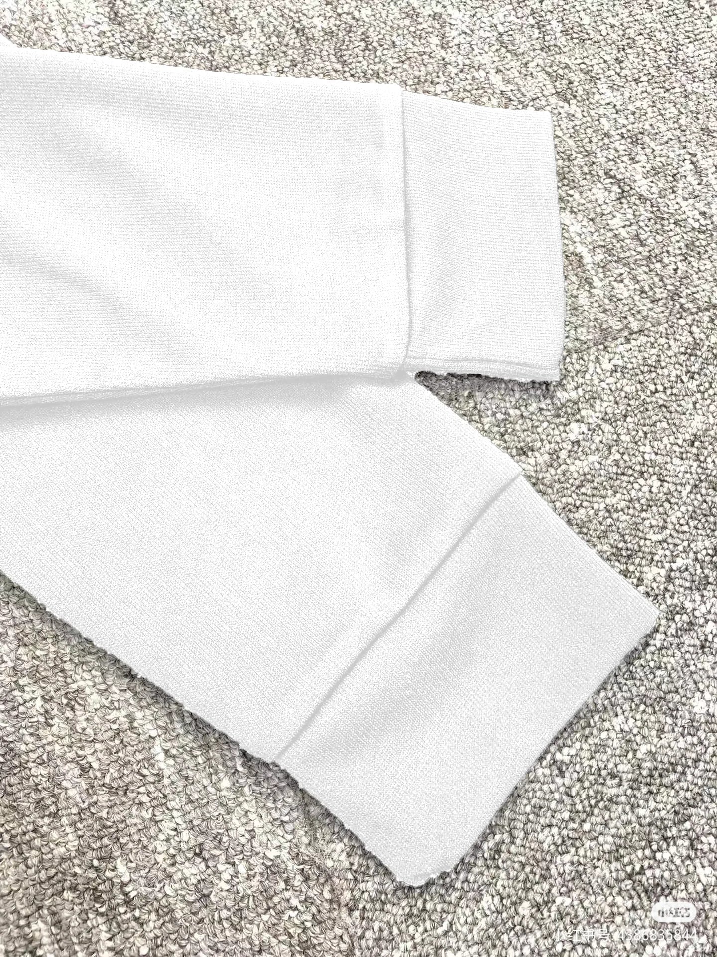 New men's pure cotton long-sleeved T-shirt