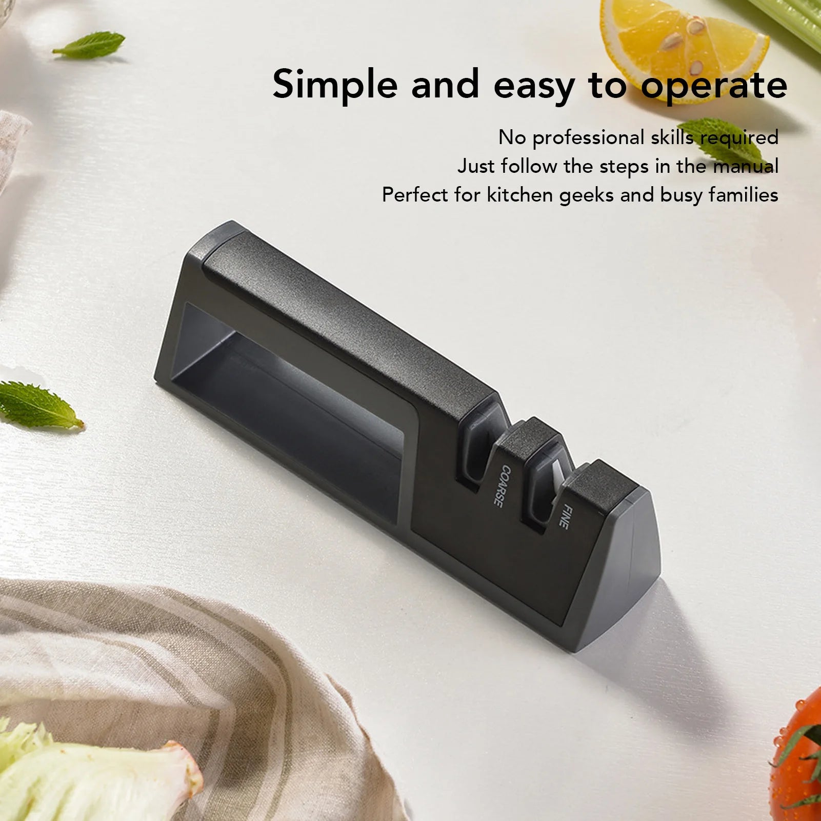 2 Stages Household Knife Sharpener