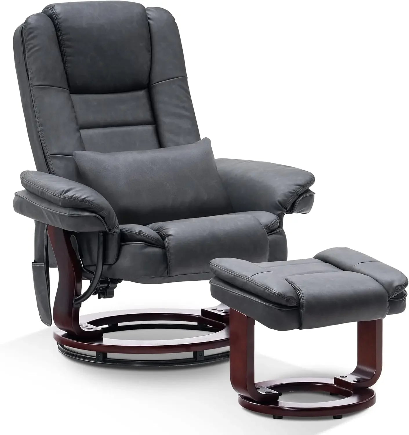 Recliner with Ottoman Accent Reclining Chair