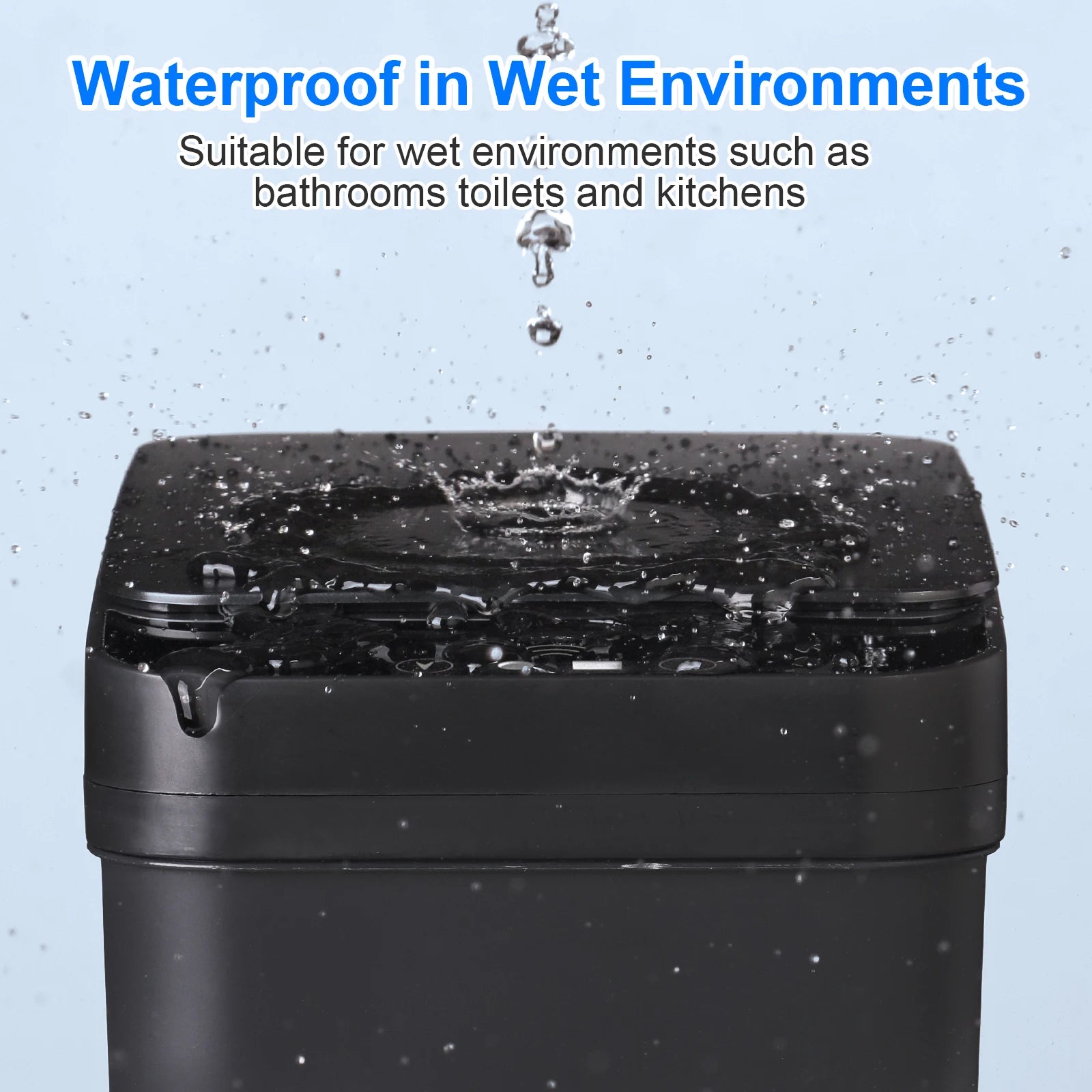 Bathroom Touchless Motion Sensor Garbage Can