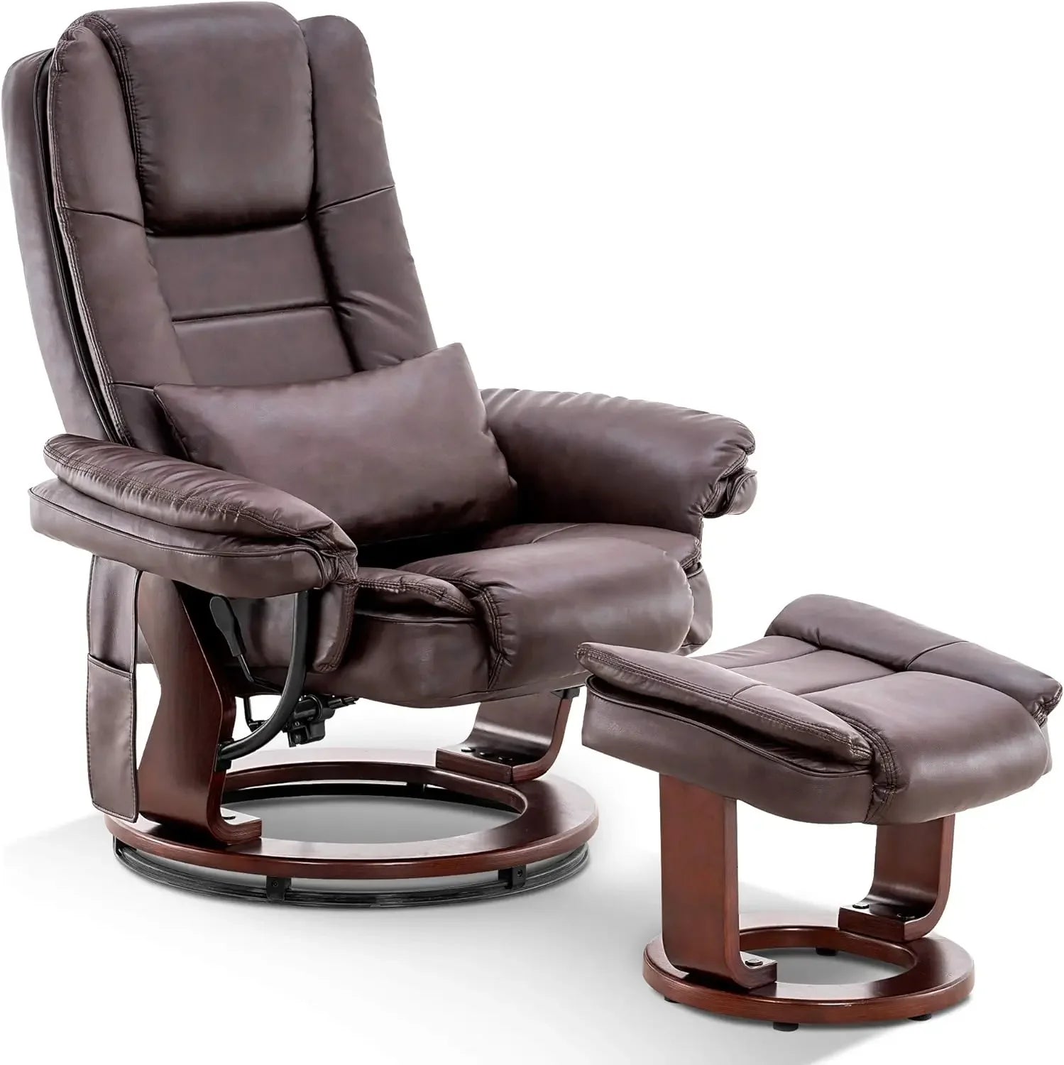 Recliner with Ottoman Accent Reclining Chair