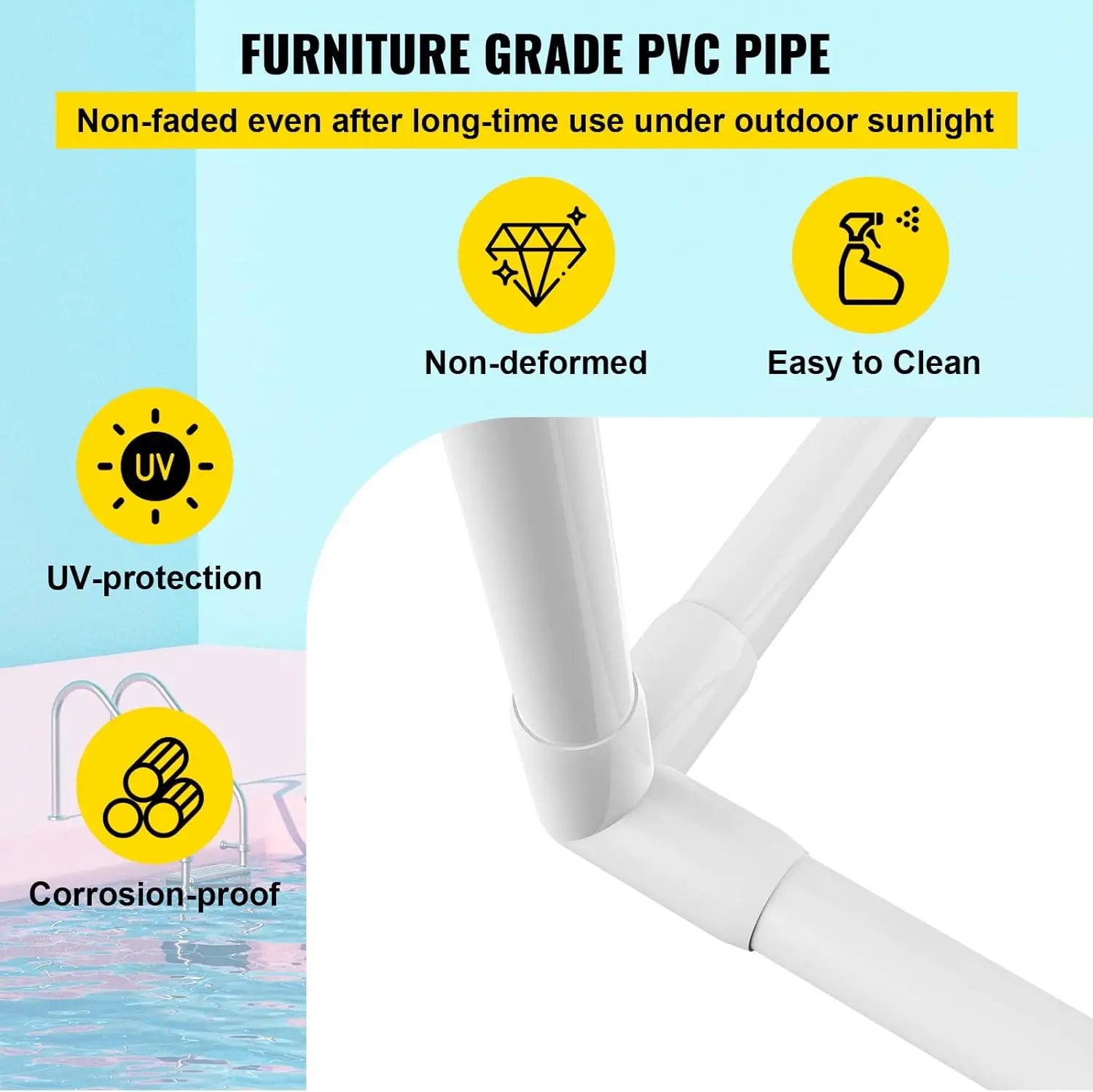Outdoor PVC Trapedozal Poolside Storage Organizer