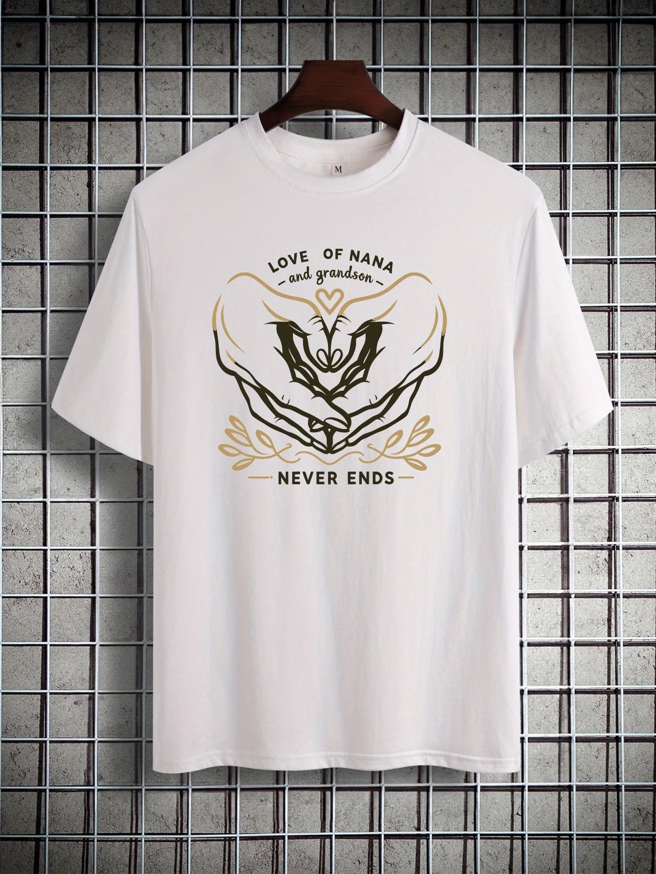 Fashion Print Cotton short-sleeved T-shirt American fashion
