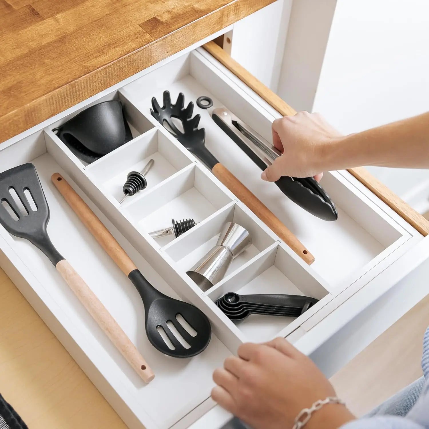Adjustable Kitchen Drawer Organizer