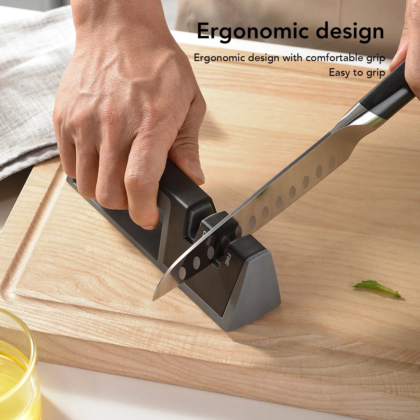 2 Stages Household Knife Sharpener