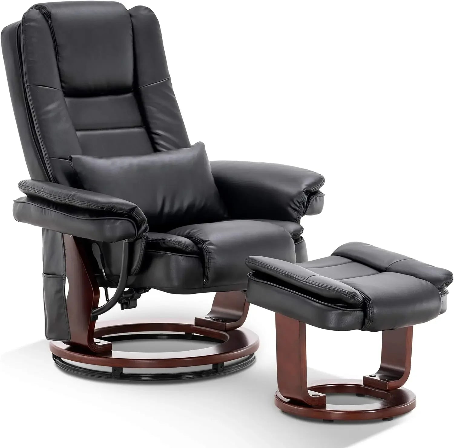 Recliner with Ottoman Accent Reclining Chair
