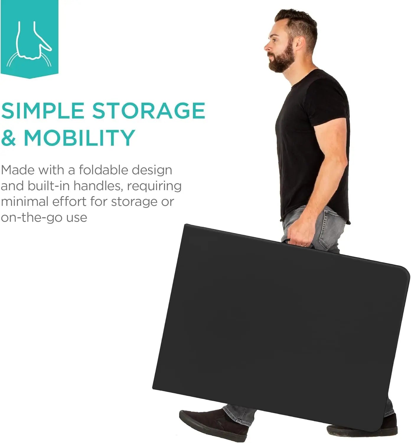 6ft Plastic Folding Table