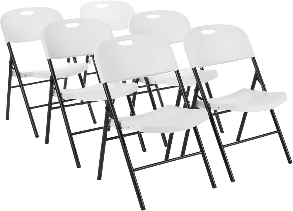 Folding Plastic Chair, 6-Pack,Meeting chairs