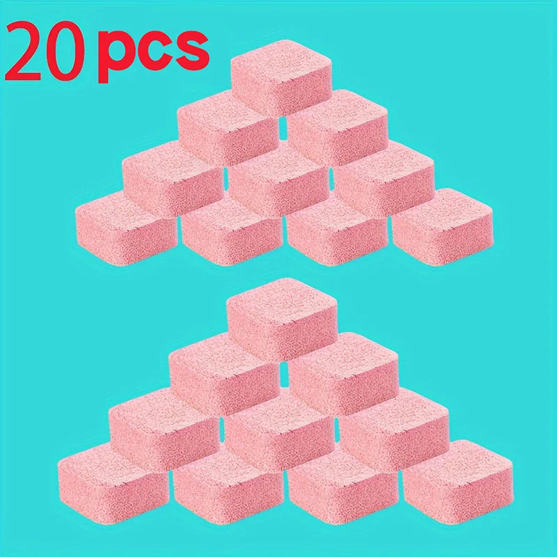 10/20Pcs Toilet Cleaning Effervescent Tablets Automatic Cleaner
