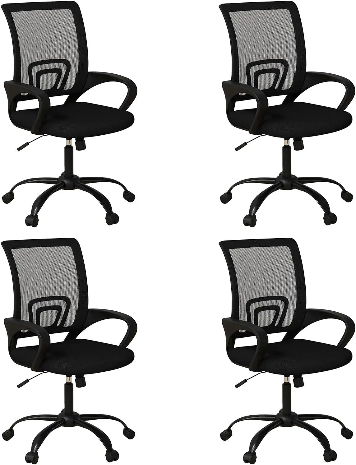 Home Ergonomic Swivel Rolling Height Adjustable Conference Chairs
