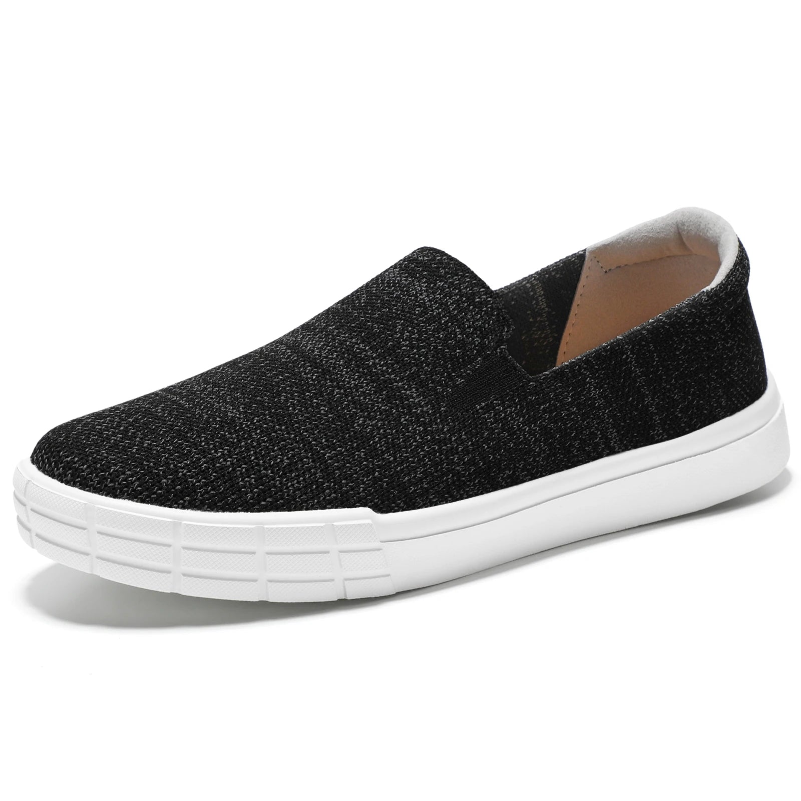 Women Breathable Loafers Comfortable Knit Casual Shoes