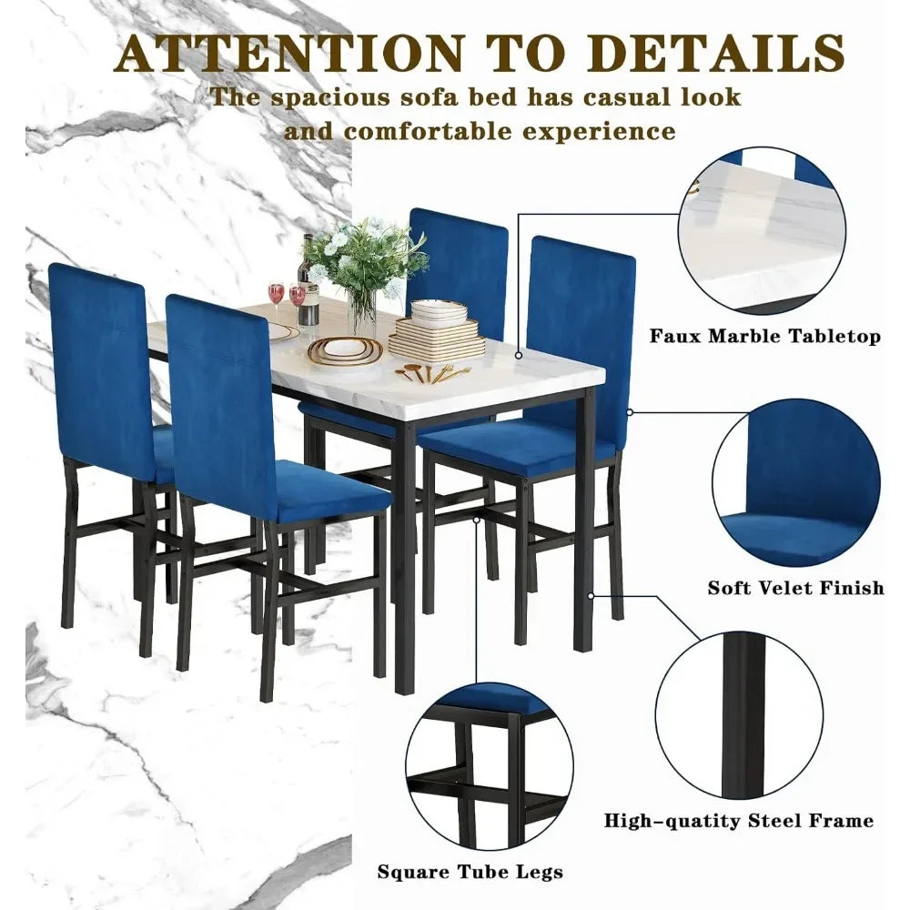 Dining Table Set for 4