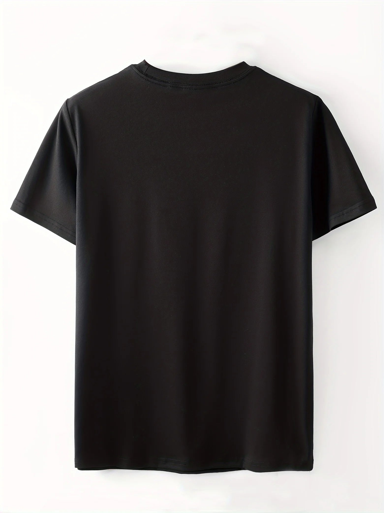 Summer Men's Front Printed Short Sleeve T-Shirt