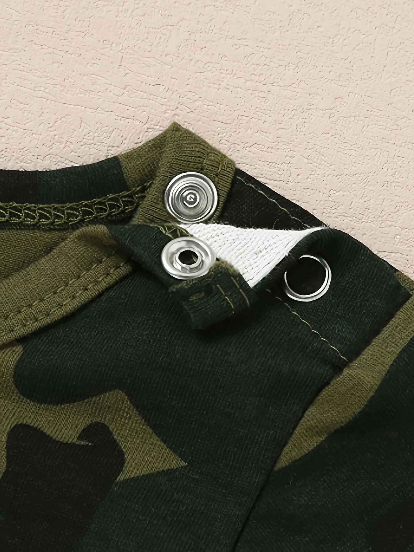 Baby Boy camouflage long-sleeved Set