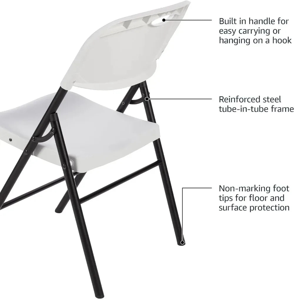 Folding Plastic Chair, 6-Pack,Meeting chairs