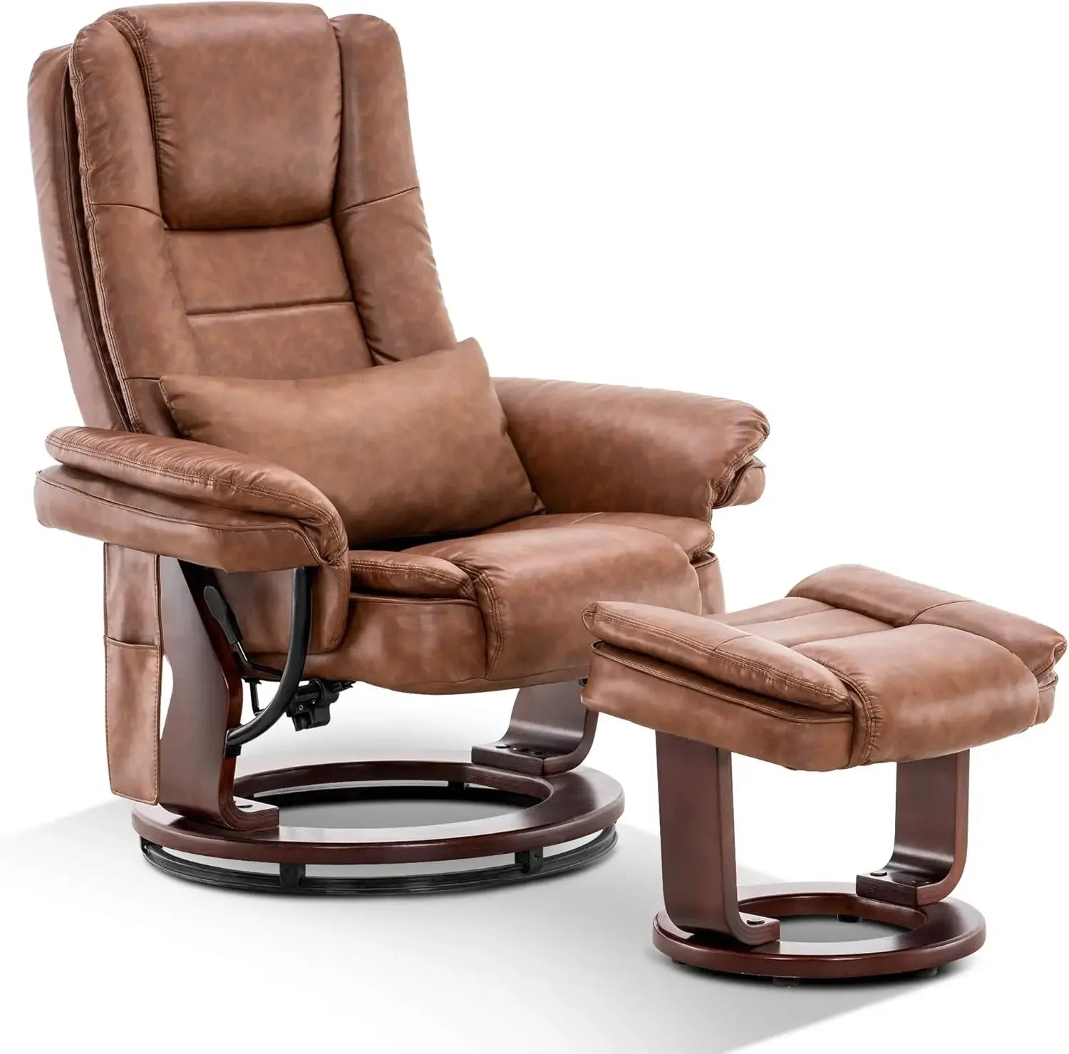 Recliner with Ottoman Accent Reclining Chair