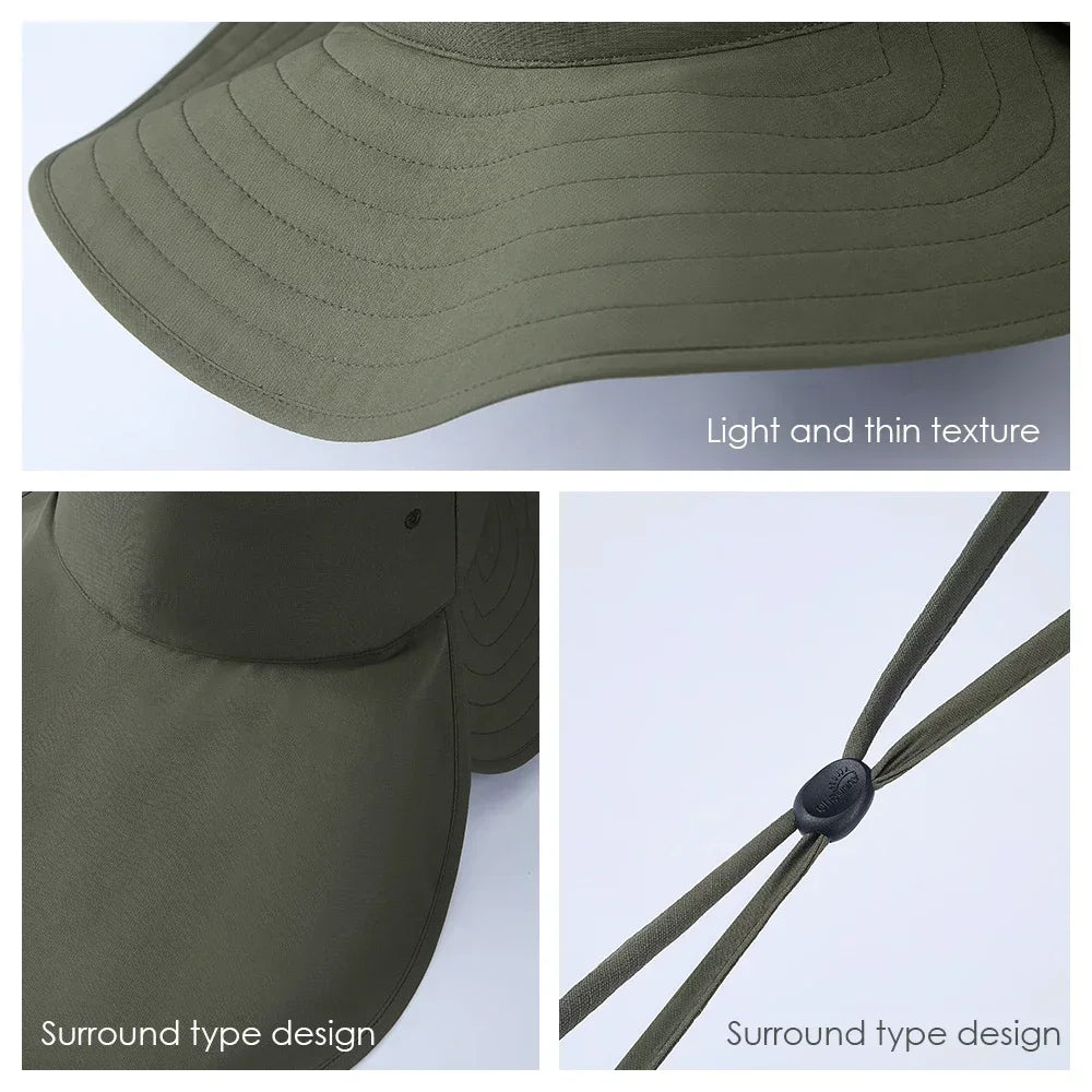 OhSunny Bucket Hat with Double Brim