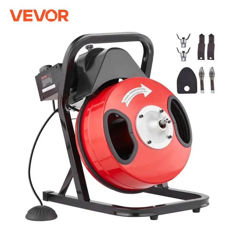 VEVOR Drain Cleaner Machine Cleaning Tool for Homeuse