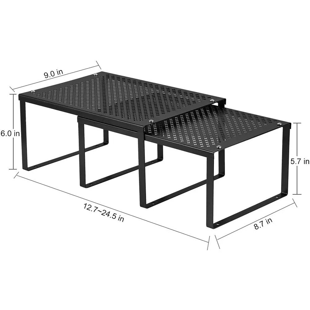 Kitchen cabinet rack storage rack, 4-piece set