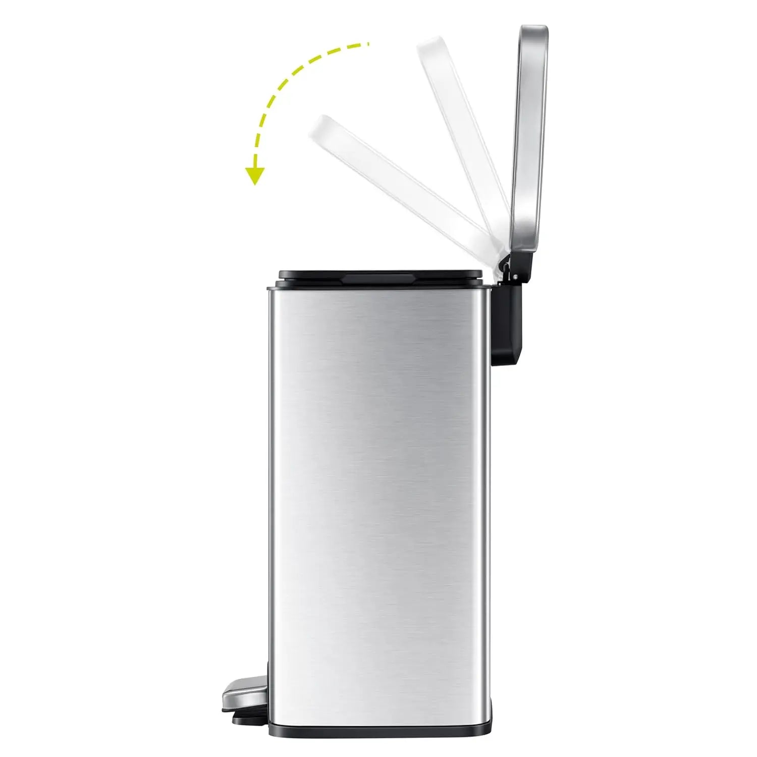 Bathroom Trash Can and Removable Inner Basket