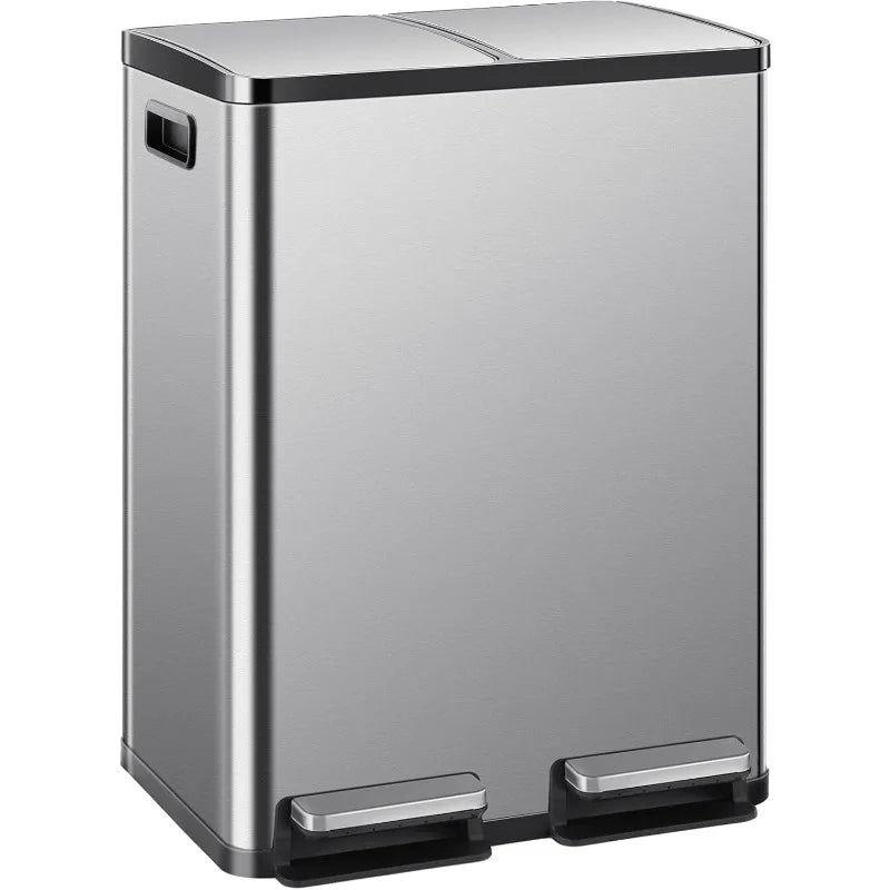 2 x 8 Gallon Garbage Can