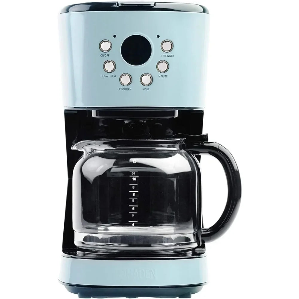 Home Countertop Coffee Maker Blue