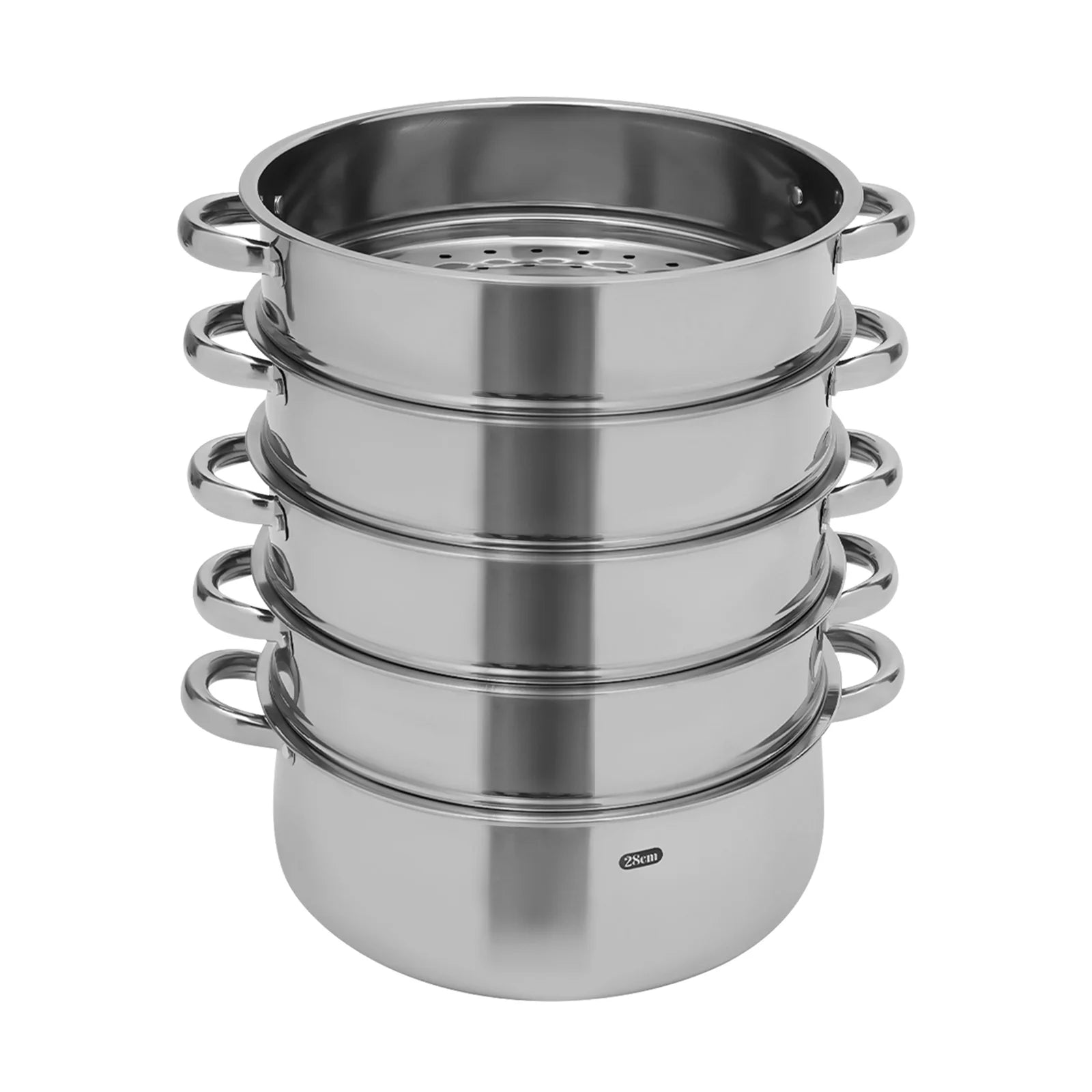 5-Tier Stainless Steel Steamer Pot
