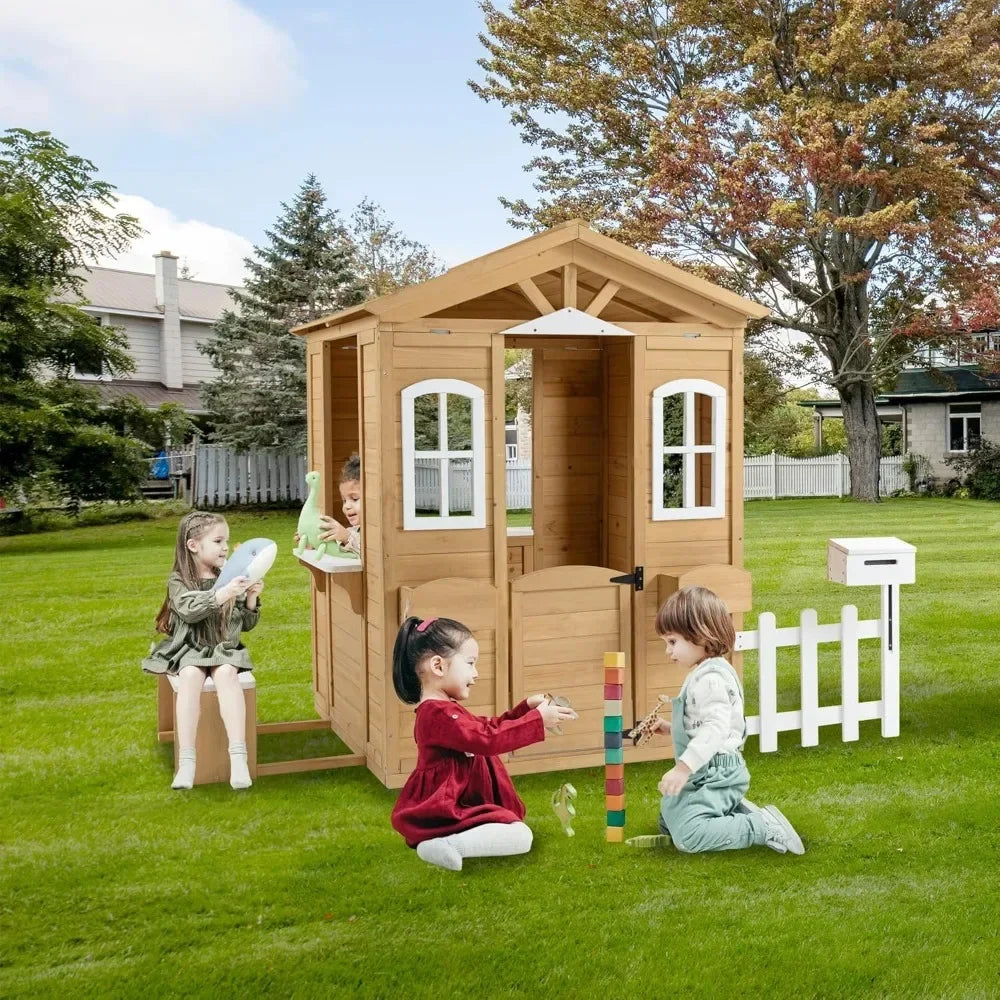Playhouses, Outdoor Playhouse for Age 3-6 Years