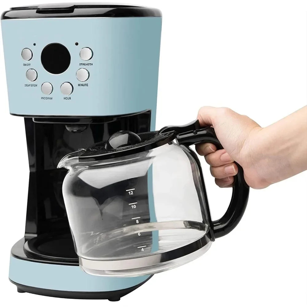 Home Countertop Coffee Maker Blue