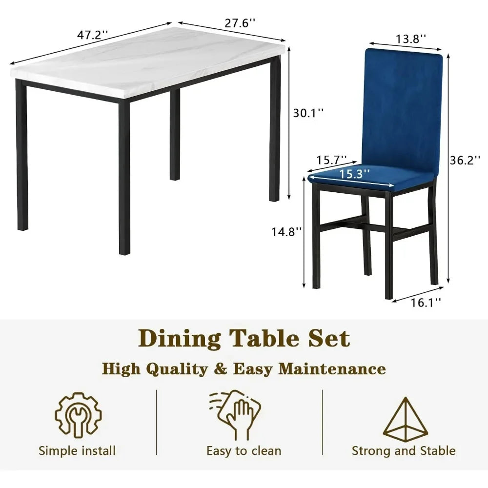 Dining Table Set for 4