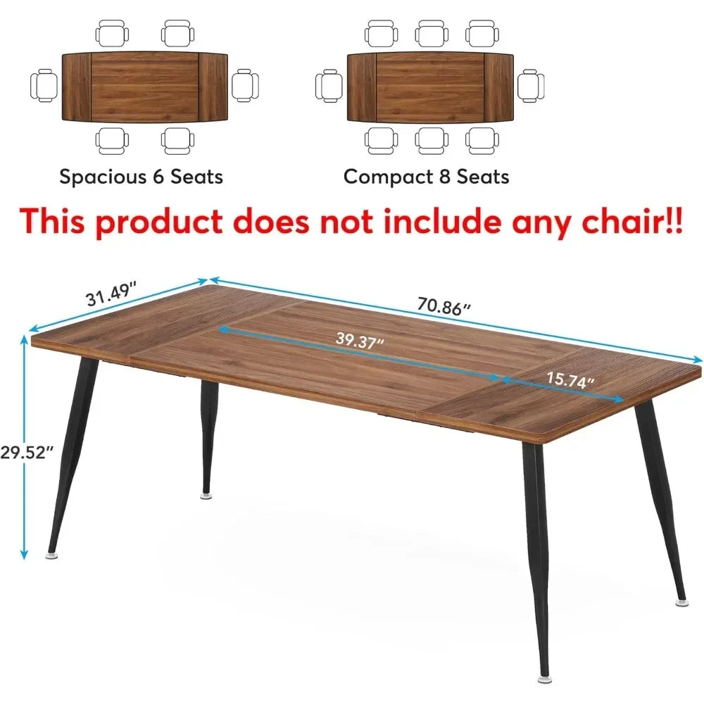 6FT Conference Table, Rectangular Meeting Room Tables