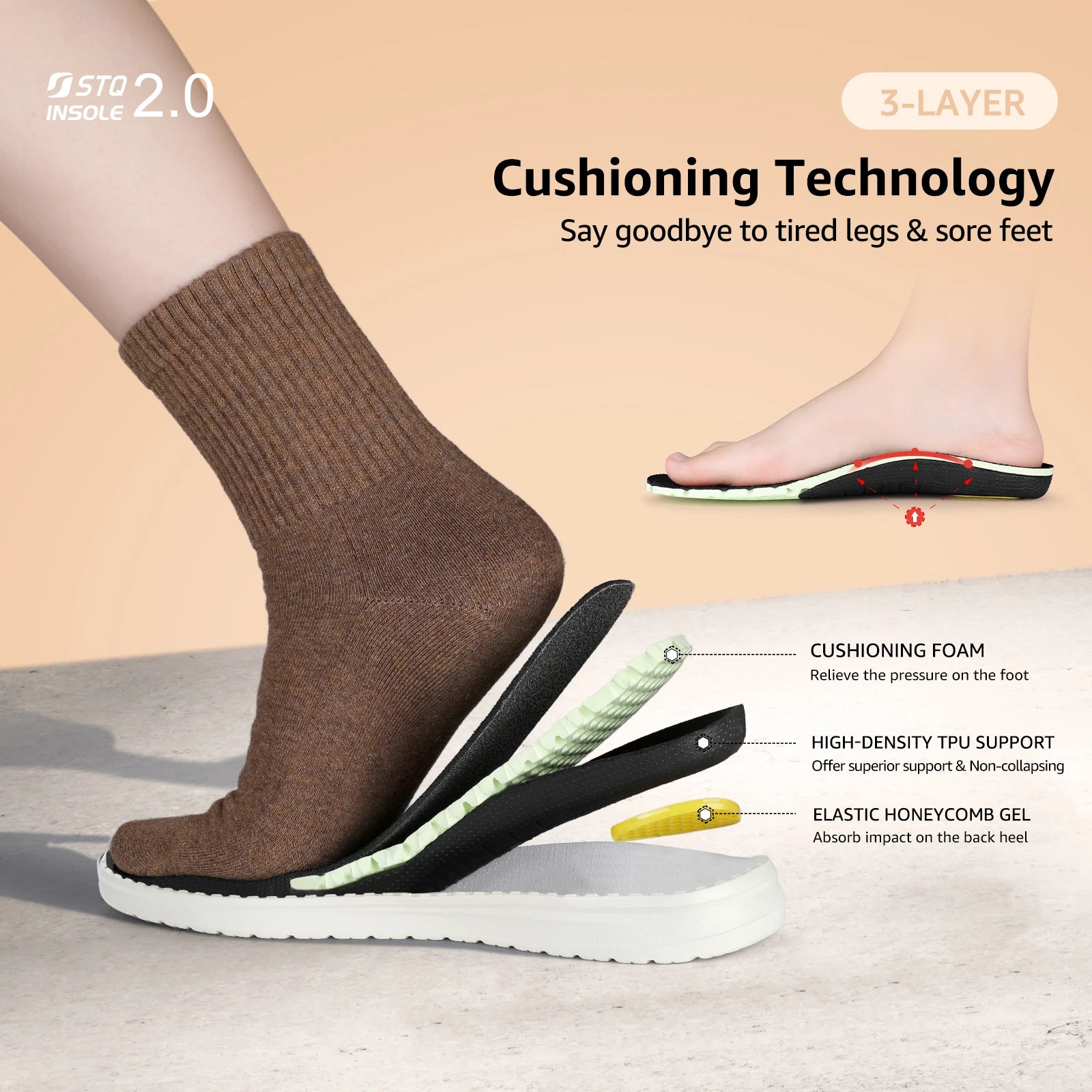 STQ Slip on Boat Shoes for Women