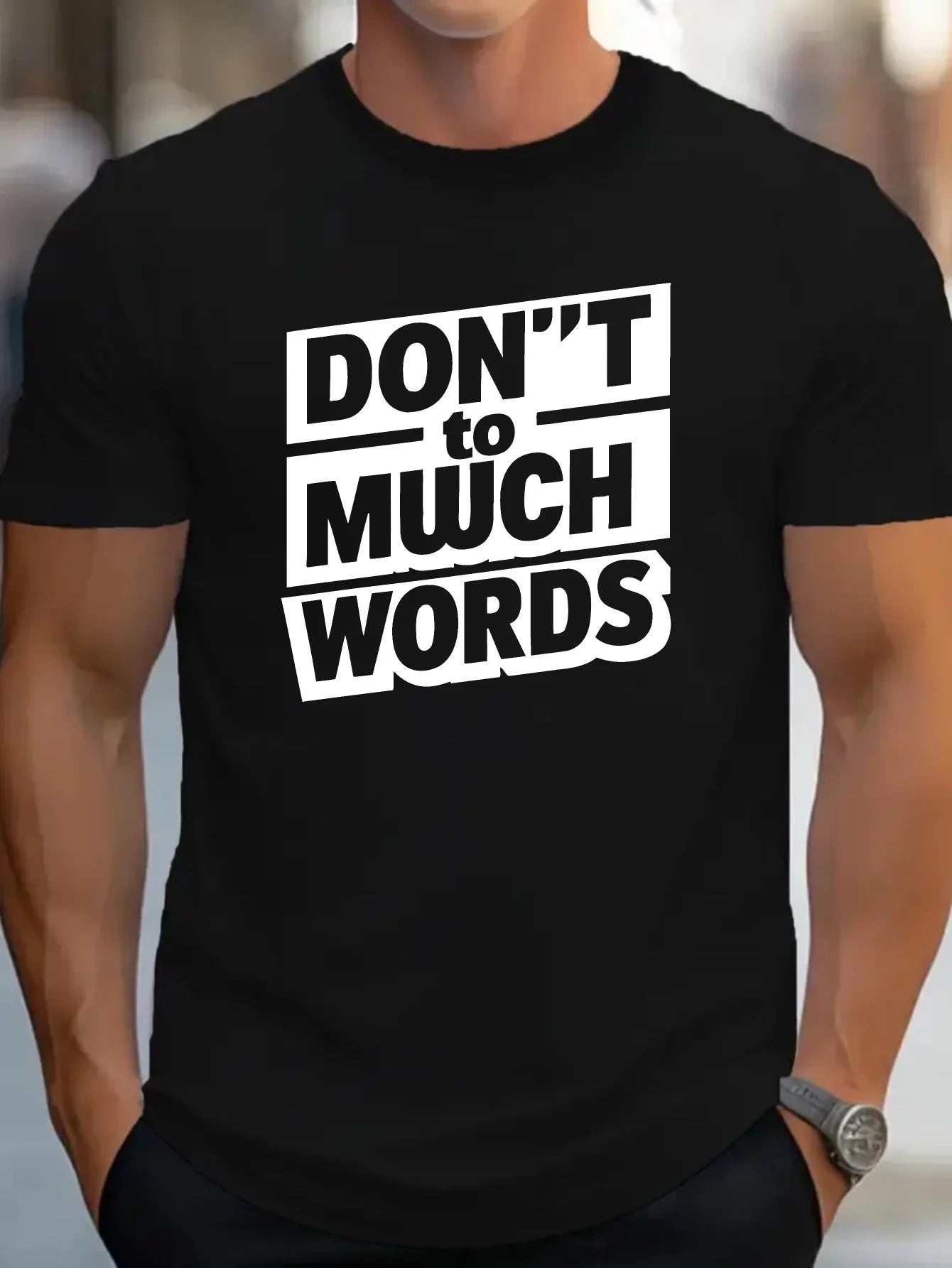 graphic Cotton short-sleeved T-shirt American fashion