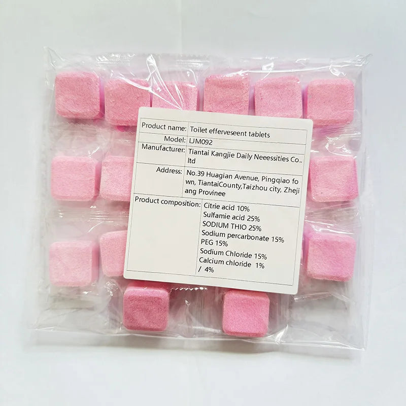 10/20Pcs Toilet Cleaning Effervescent Tablets Automatic Cleaner
