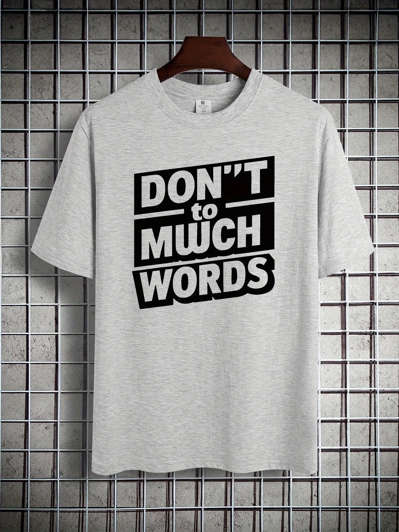 graphic Cotton short-sleeved T-shirt American fashion
