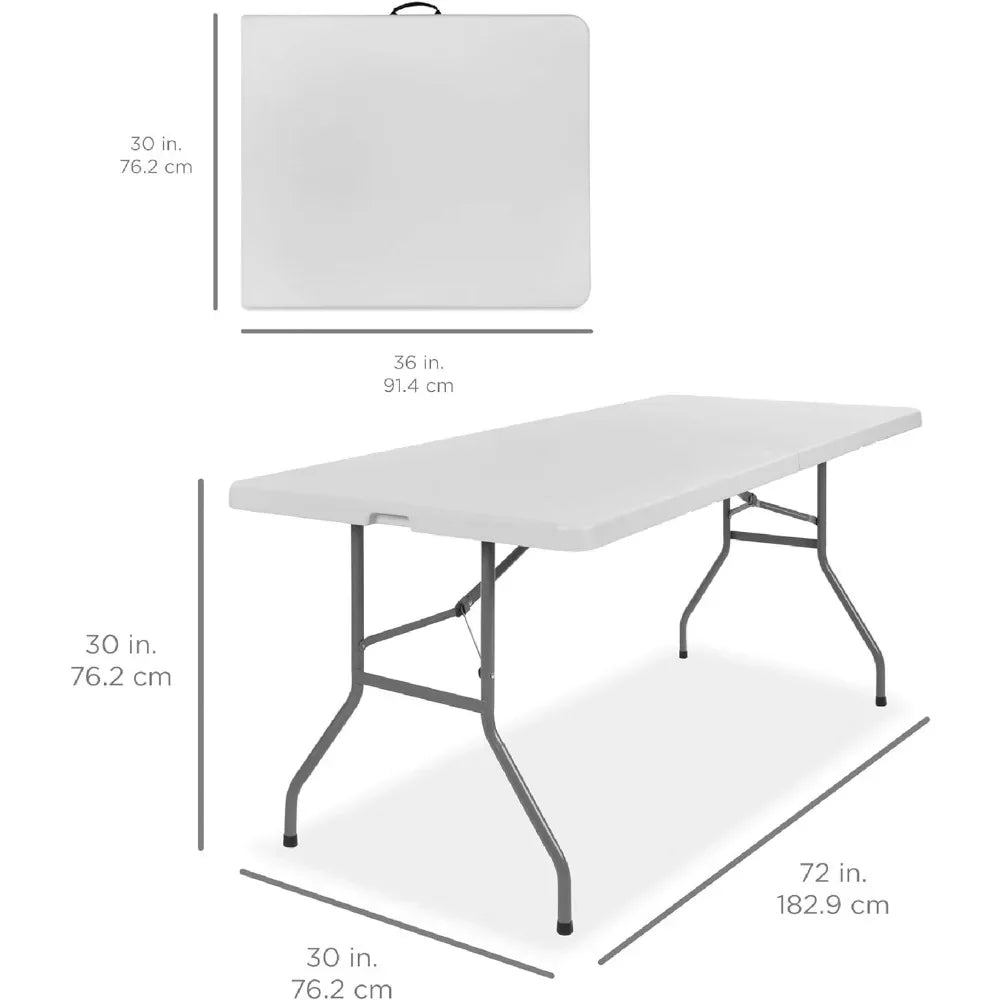 6ft Plastic Folding Table