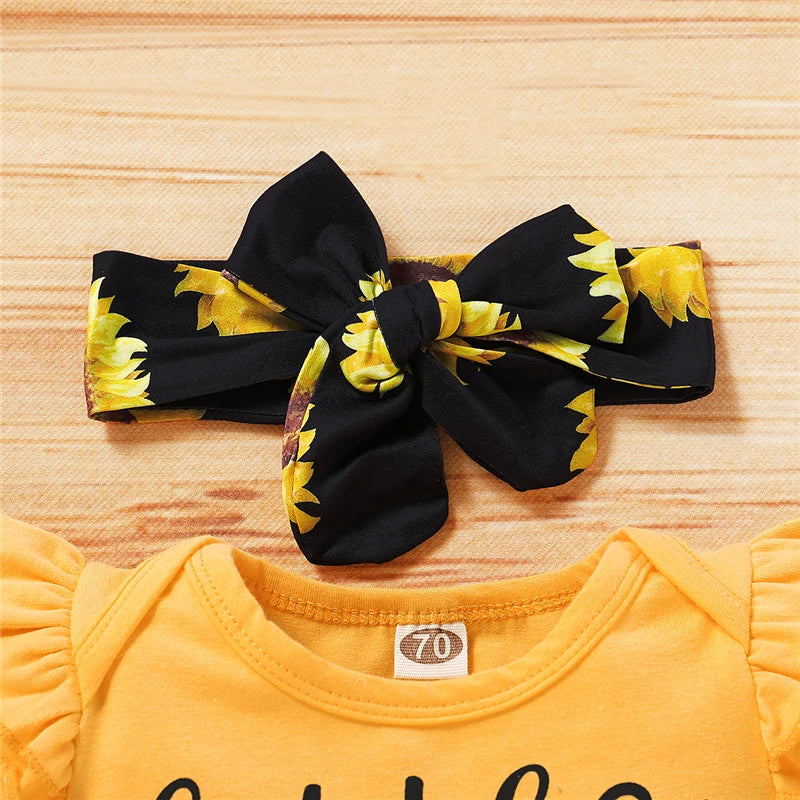 Tops Pants Clothing Sets Headband Outfits